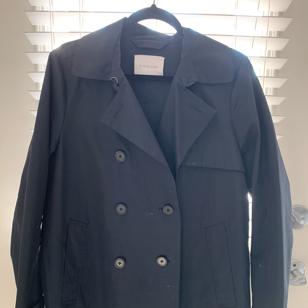 Everlane navy jacket